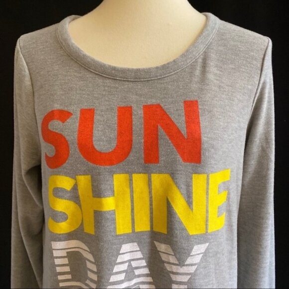 Gray Chaser Long Sleeve Graphic Sweatshirt (NWT) - Picture 3 of 7